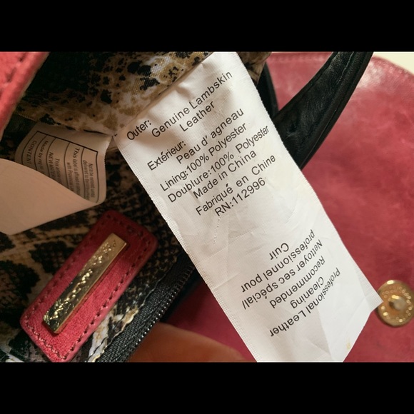 Aqua Madonna red leather crossbody bag - Picture 12 of 12